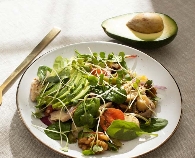 different types of avocado salad