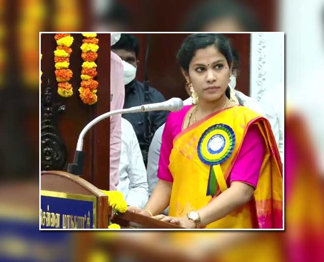 priya rajan youngest and first dalit woman mayor of chennai inside