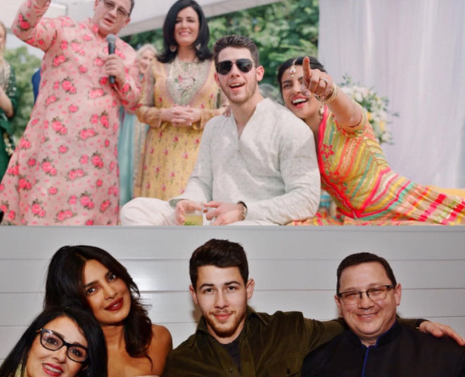 priyanaka chopra with her in laws