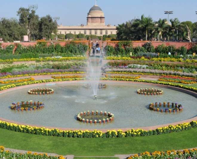 rashtrapati bhavan gardents