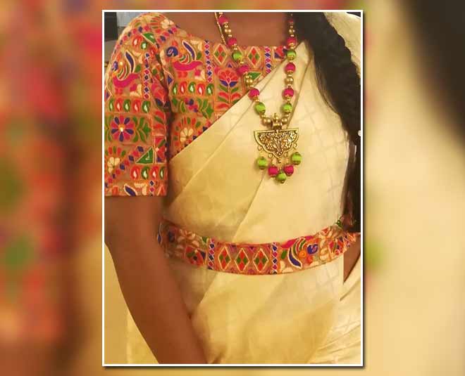 saree border uses