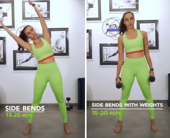 side bends