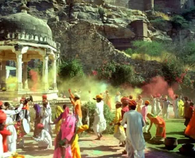 some unique holi celebration in rajasthan Inside ()