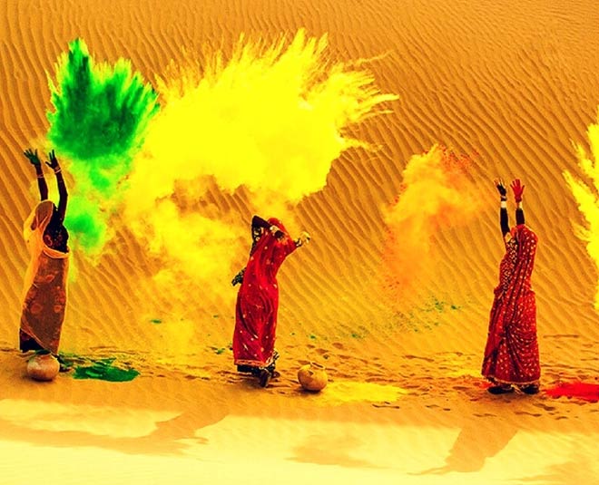 some unique holi celebration in rajasthan Inside
