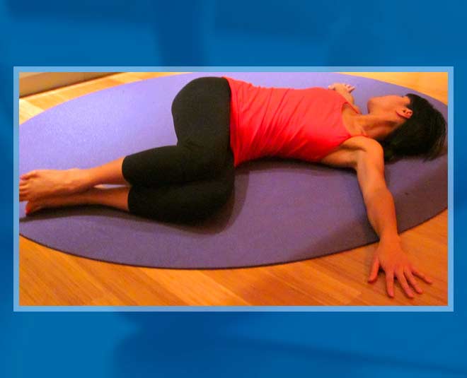 spinal twist pose