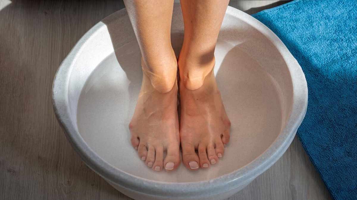 Soak Your Feet In Cold Weather heat wave