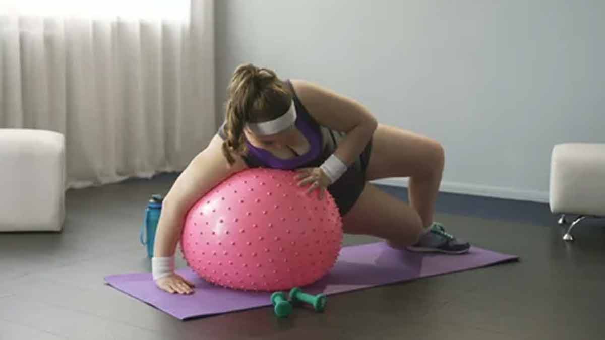 Stomach crunches in hindi