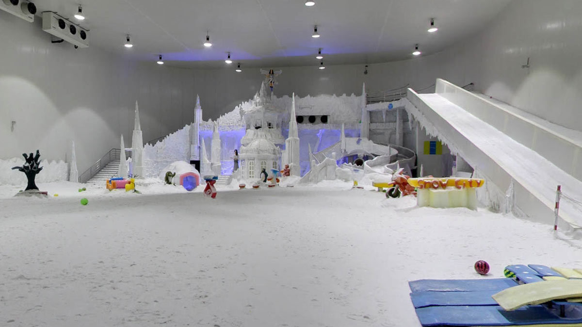 beautiful snow parks in india