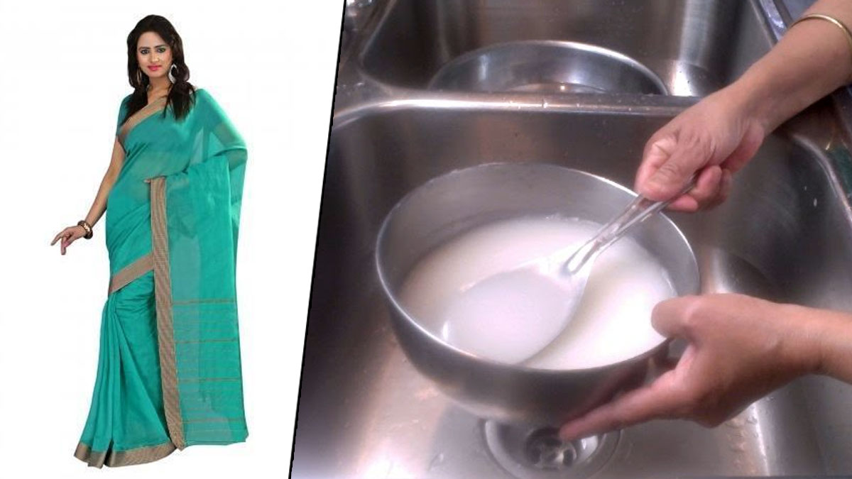 cotton saree and starch techniques