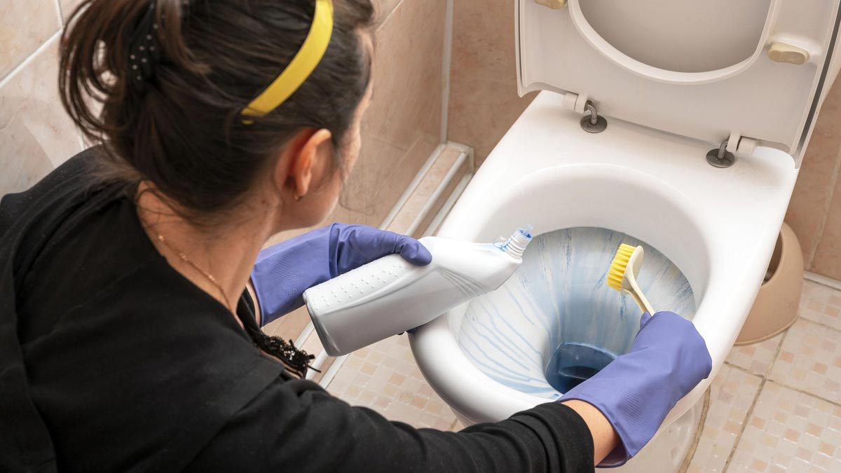 easy tips to clean toilet