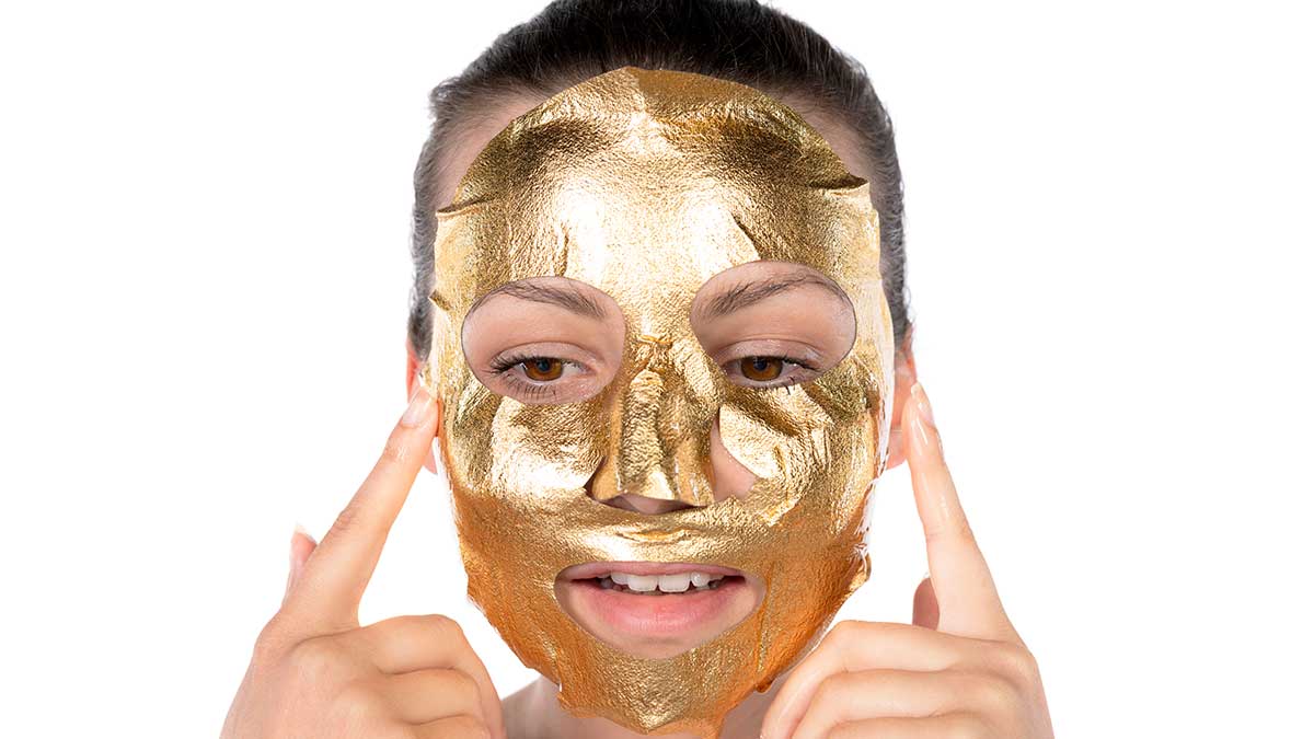 gold face care at home