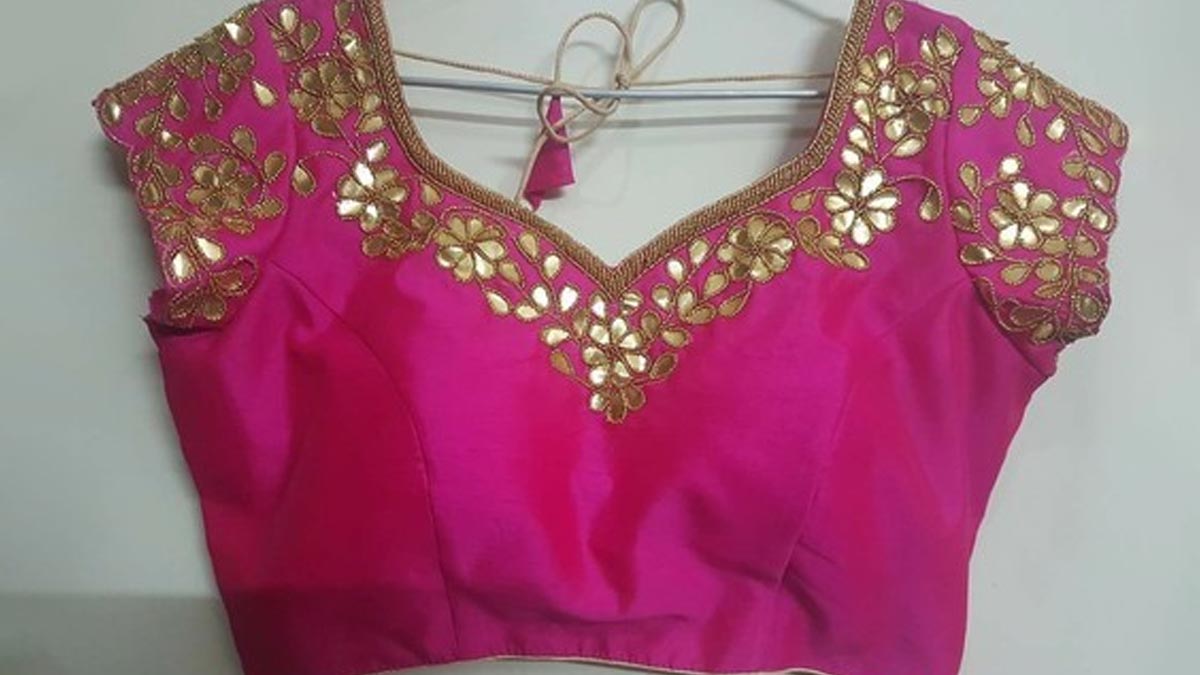 how to design blouse at home