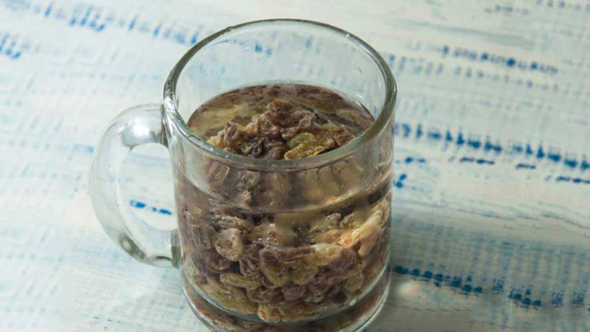 raisin water acne tips