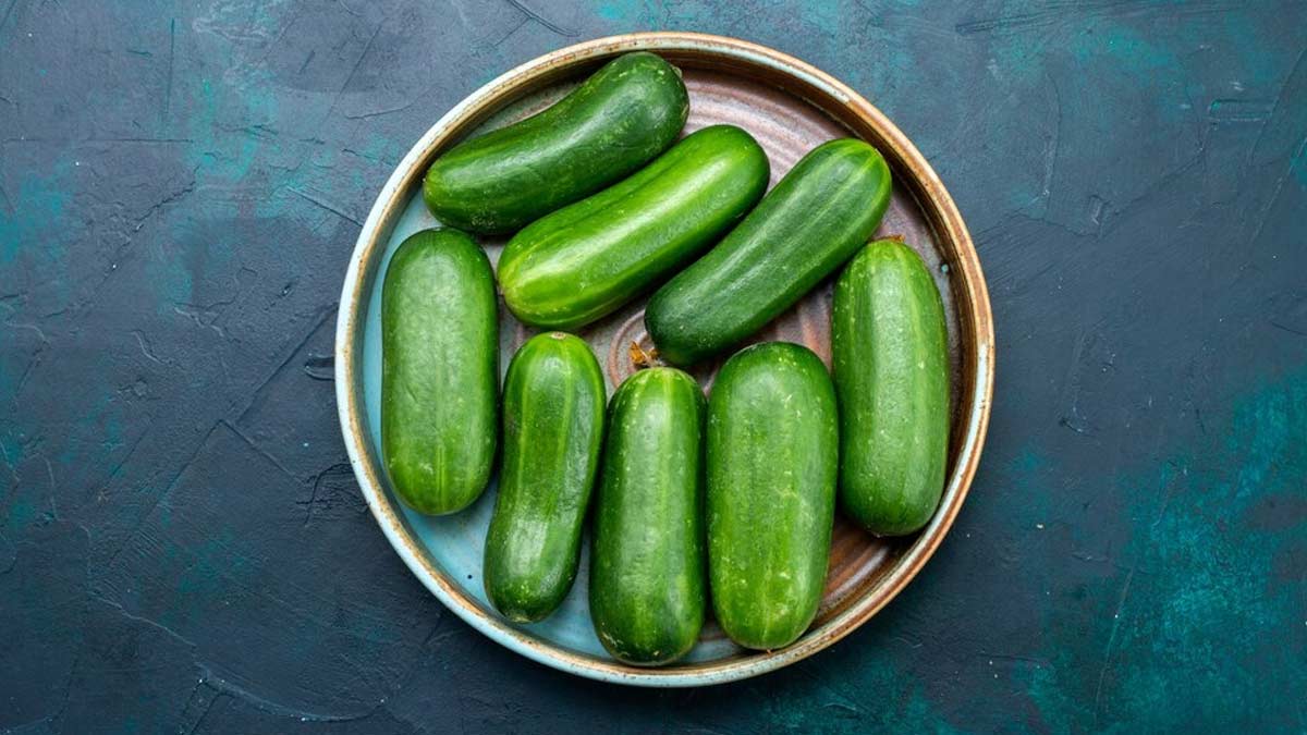 rinse cucumber