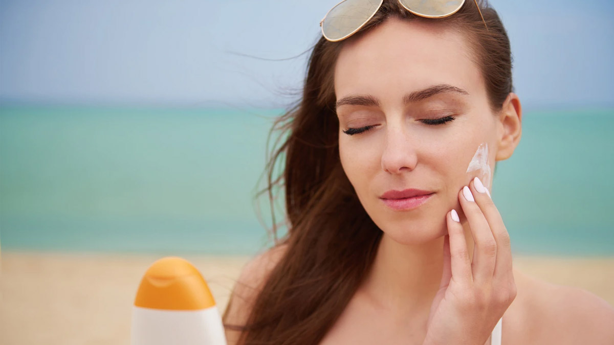 sunscreen lotion for skin care