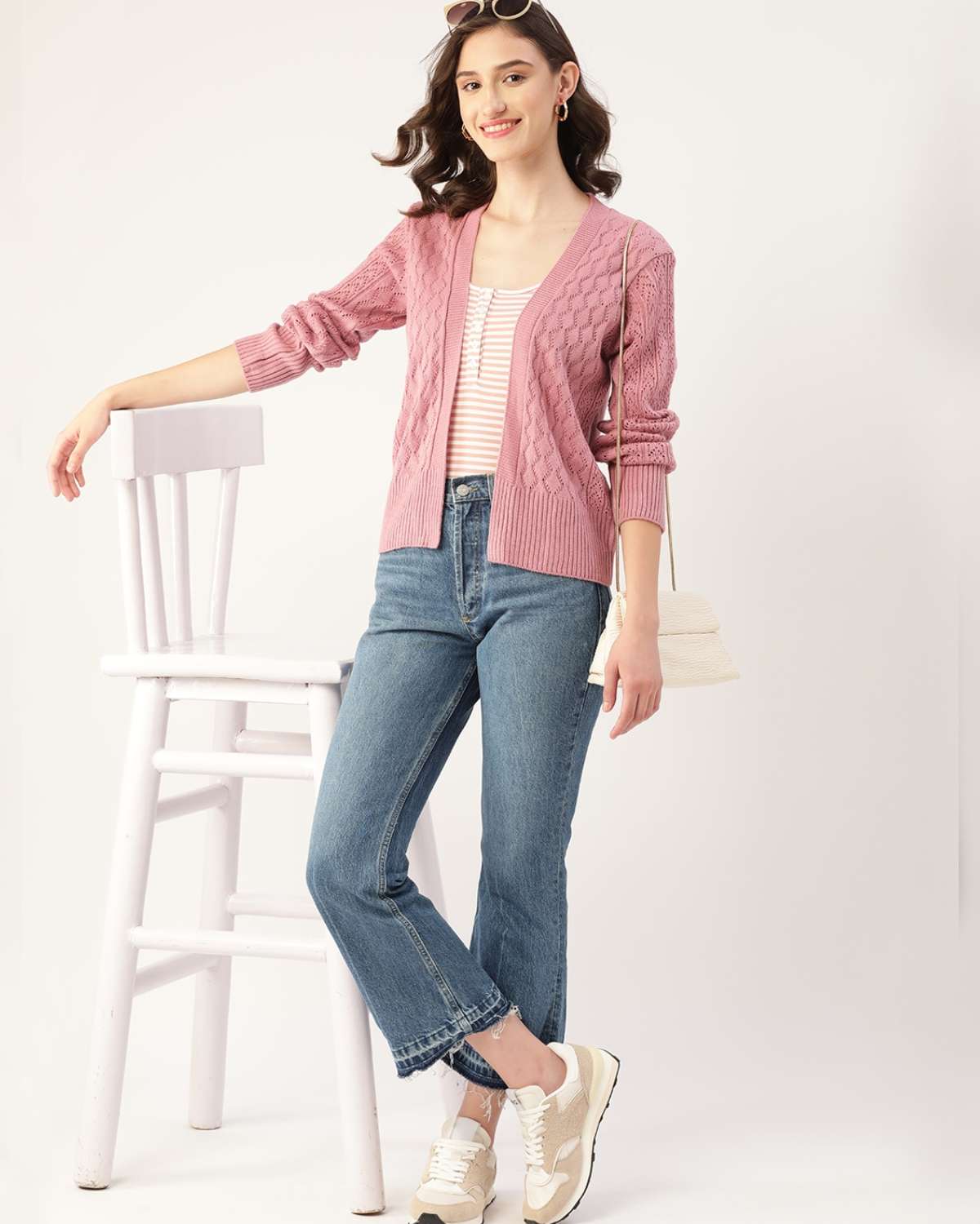 Cardigan With Embroidered Detailing