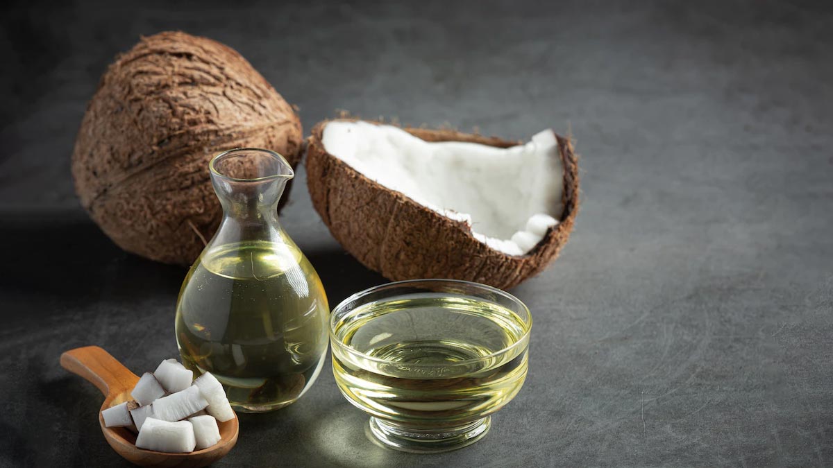 Coconut oil face mist