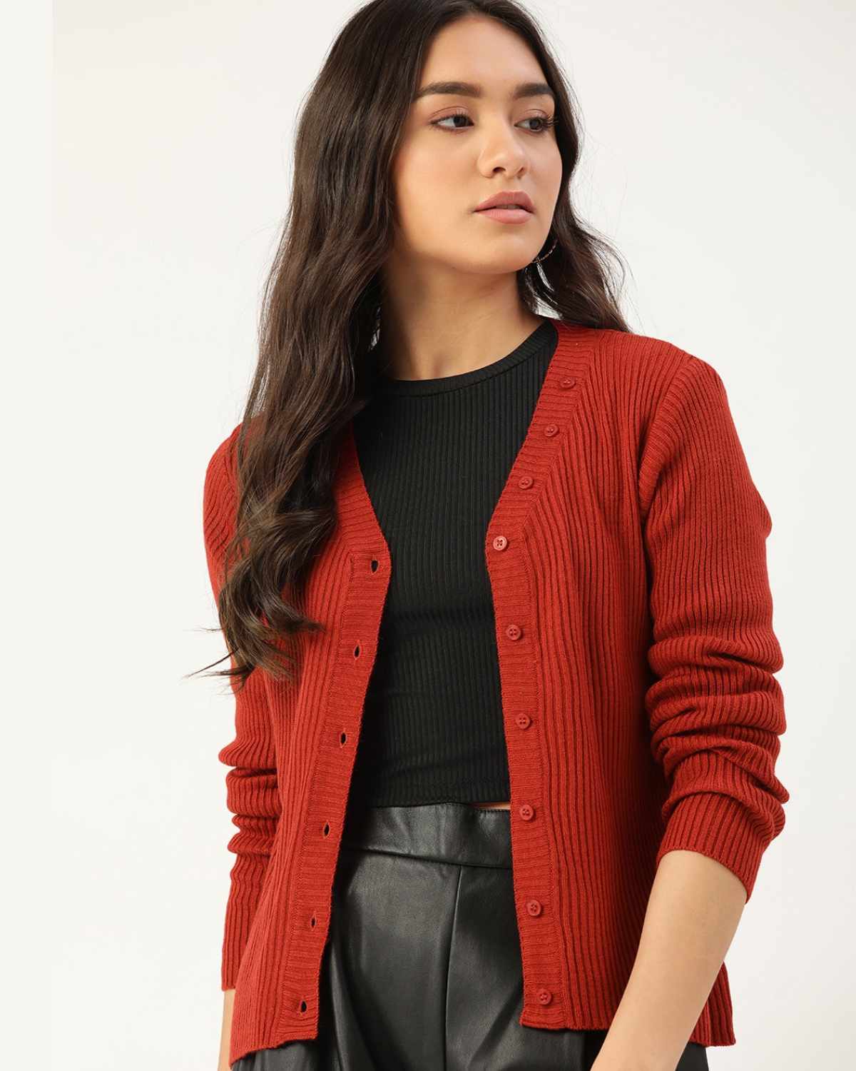 Red Cardigan