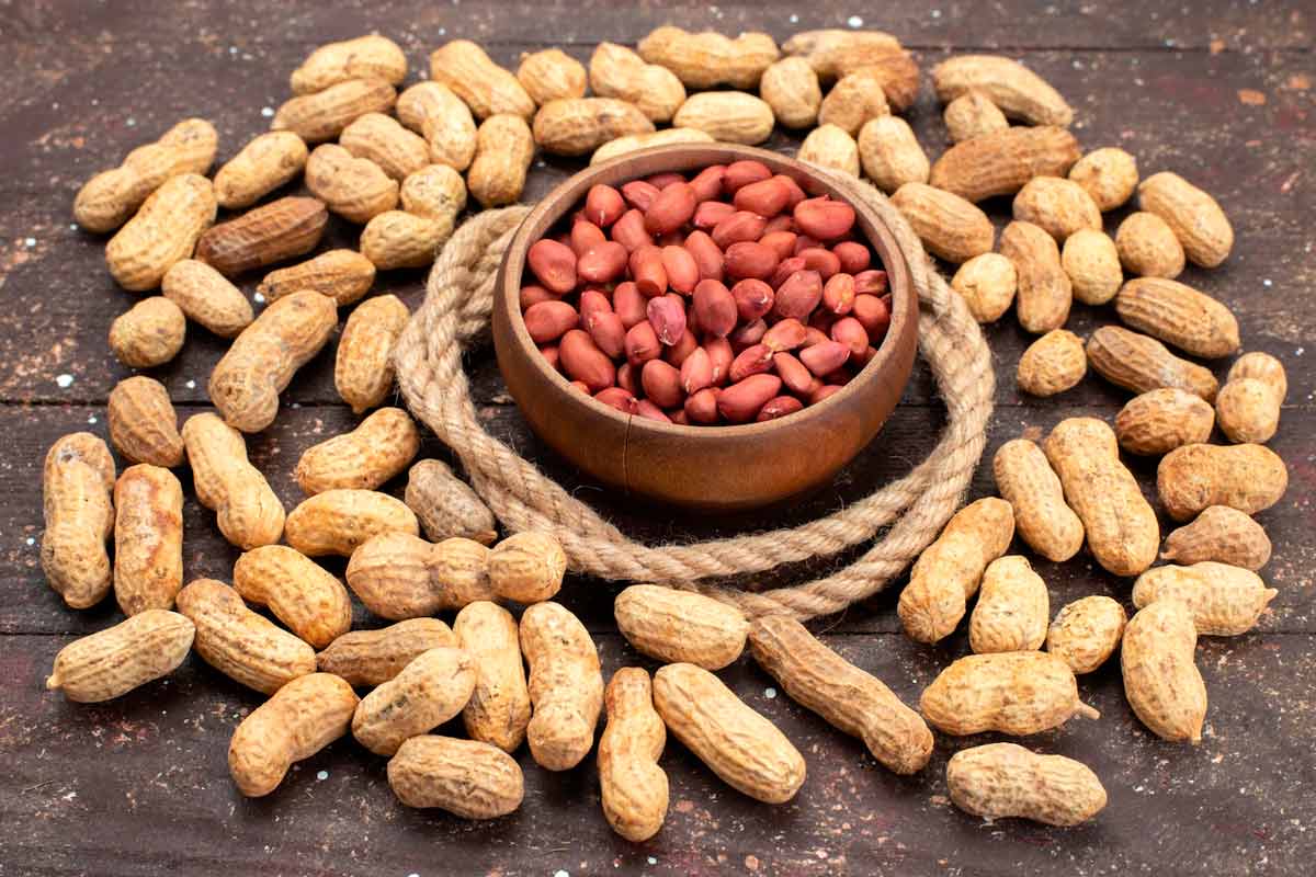 Roasted peanuts