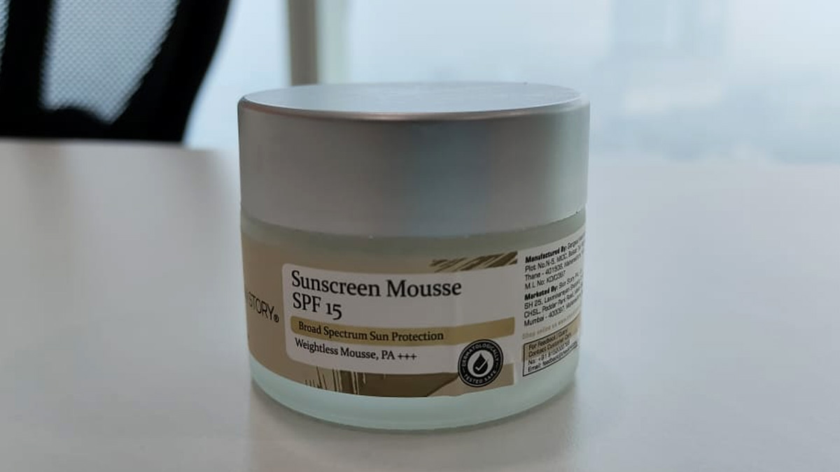 benefits of using sunscreen mousse spf