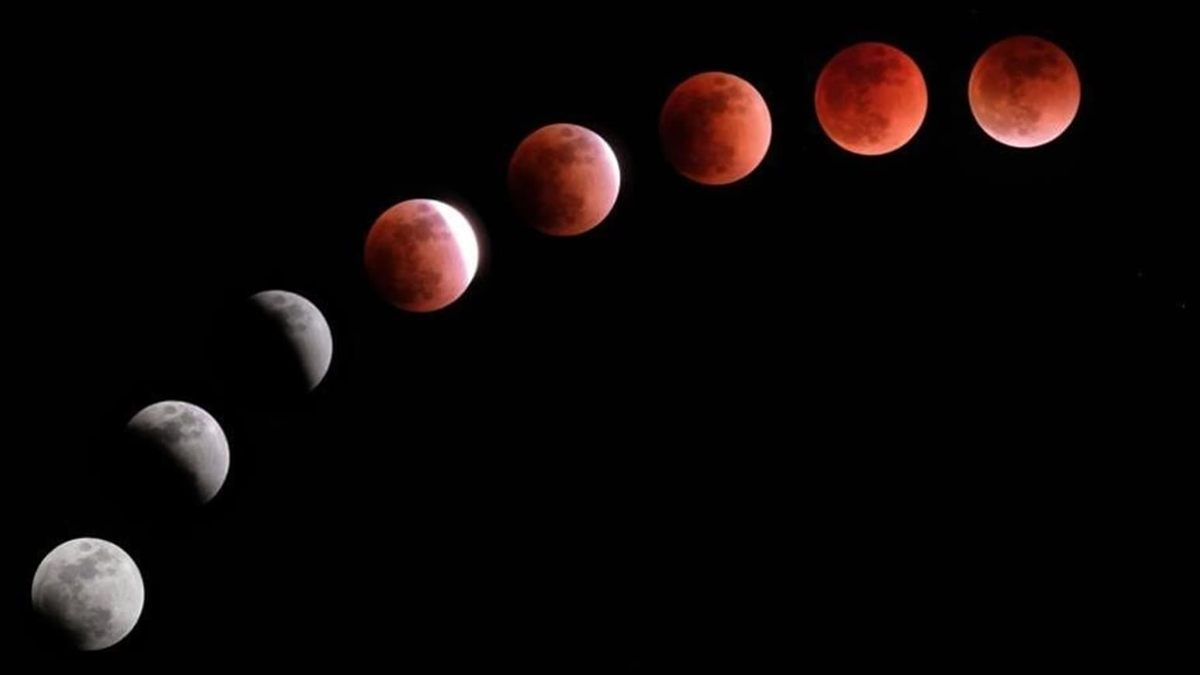 chandra grahan in new delhi