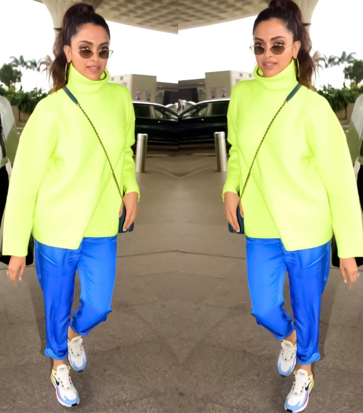 deepika padukone neon outfit