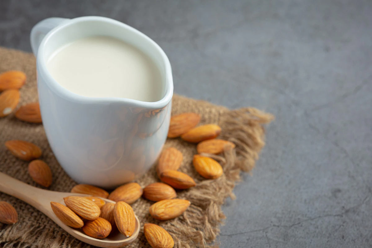 how to store almond milk
