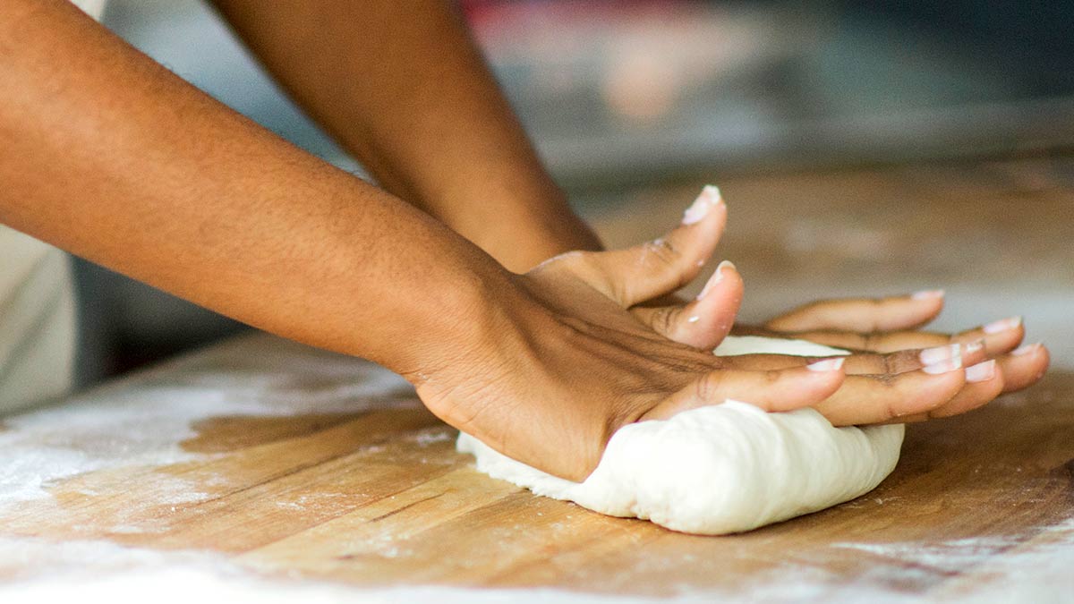 kneading dough benefits