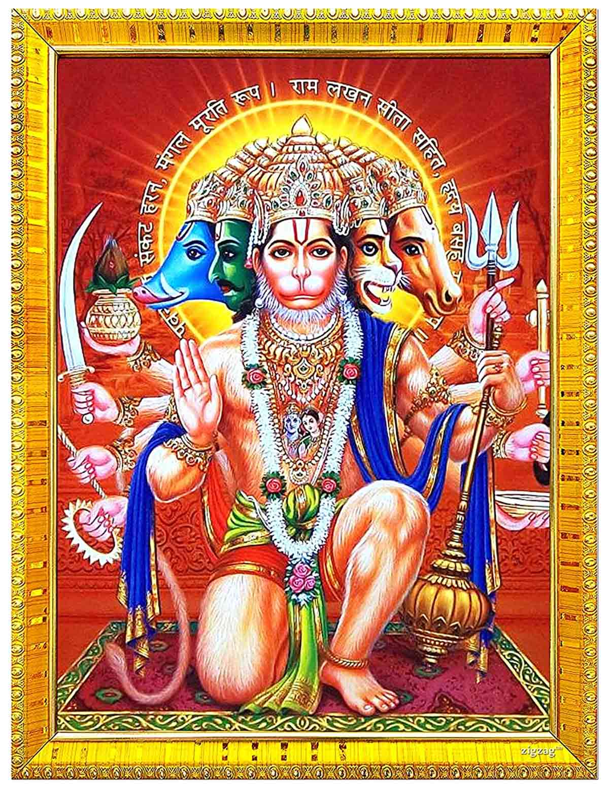 panchmukhi hanumanji infront main door