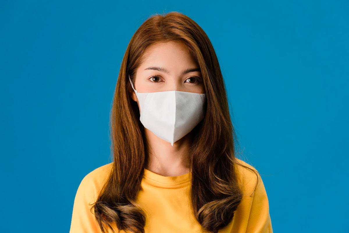wear mask to avoid air pollution