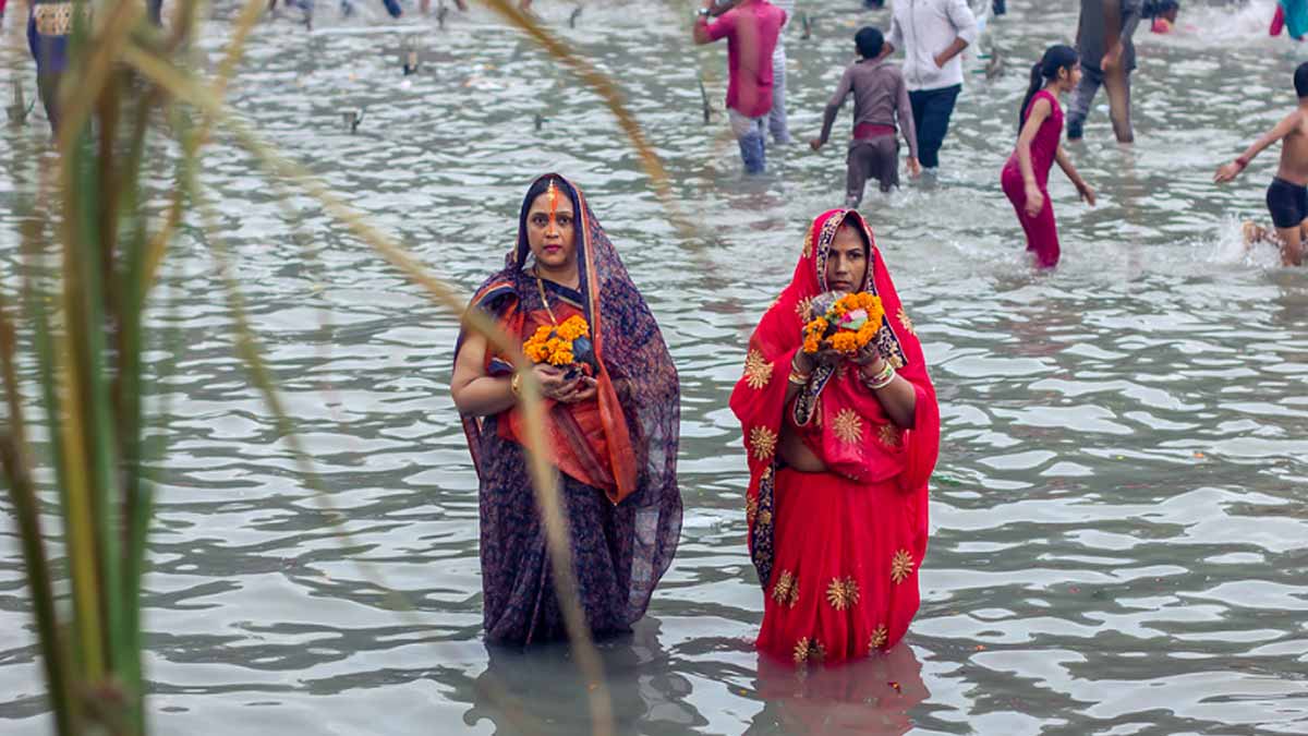 CHHATH PUJA  IN BIHAR