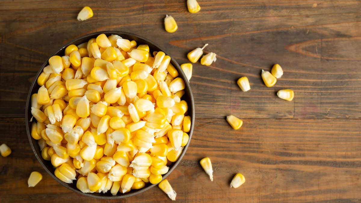 Corn uses in sabzi