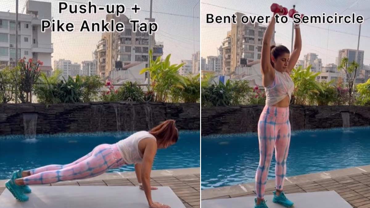 Pushup to Pike Ankle Tap