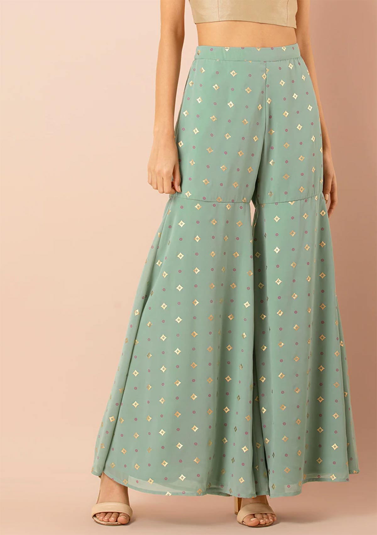 Simple one layer sharara