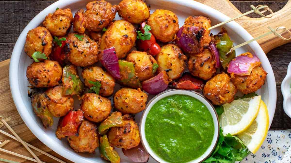 achari aloo recipe for diwali