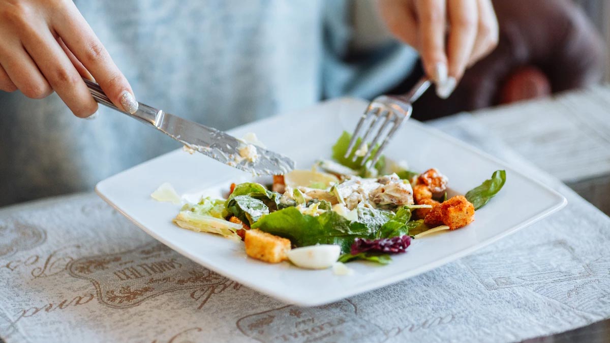 eat in small portions