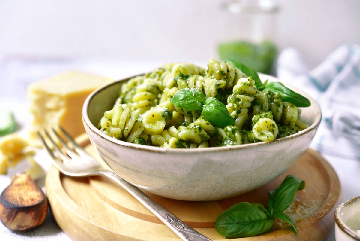 green pasta