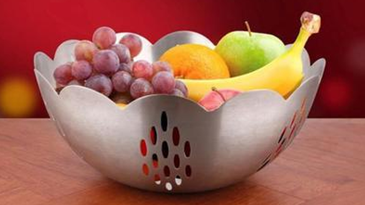how to make fruit basket at home