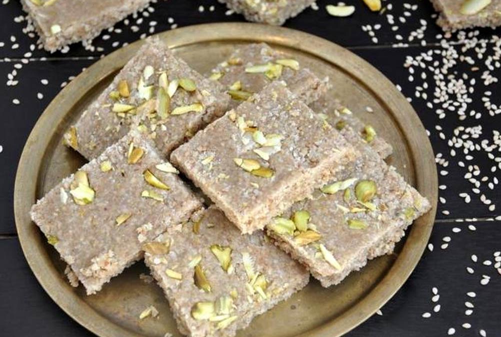 jharkhand famous recipes til ki barfi