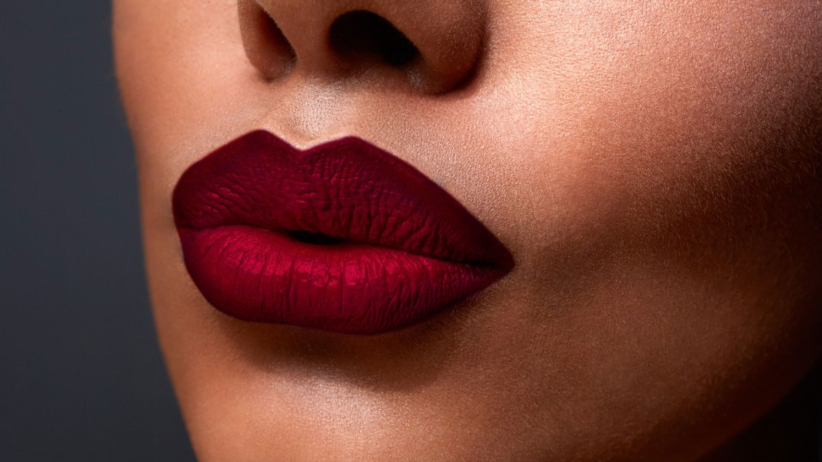 ombre lips with eye shadow palettes