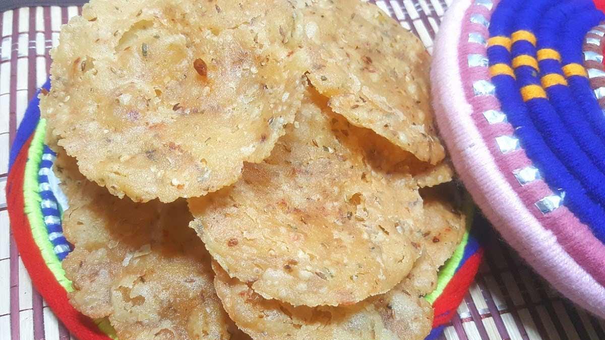 rice papdi