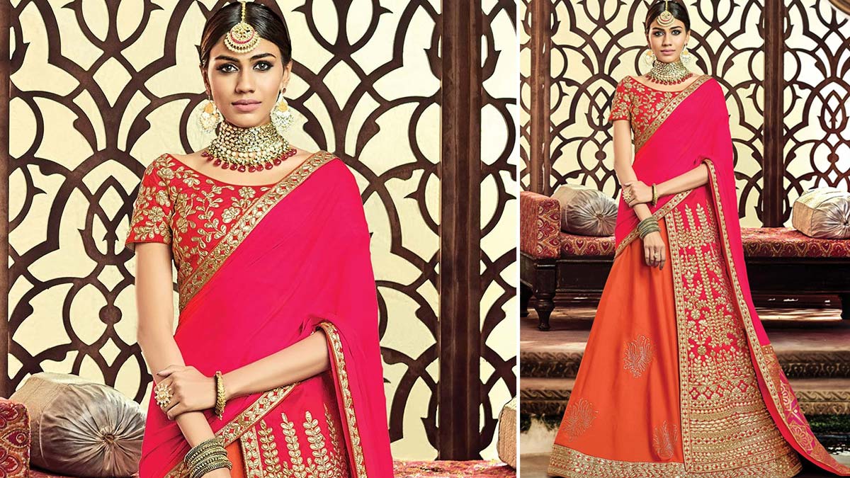 How To Drape Lehenga
