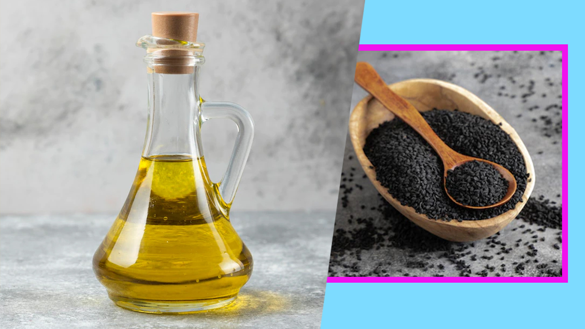 Kalonji Seeds And Olive Oil