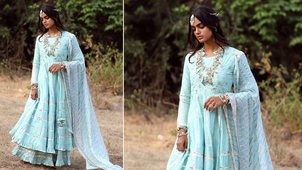 Long Anarkali With Long Skirt