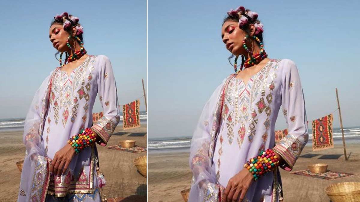 Short Kurti With Long Skirt