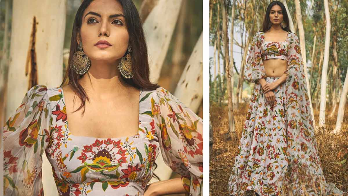 Sleeves Design For Floral Blouse