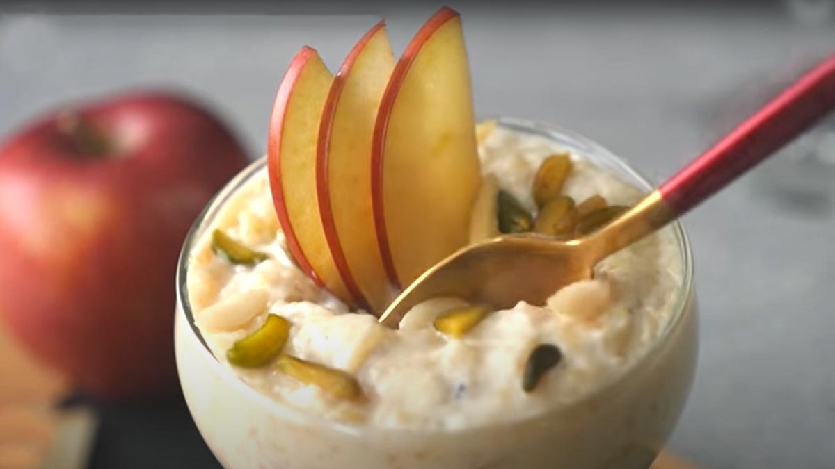 apple custard recipe