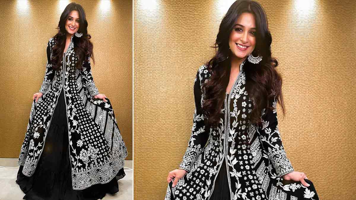 black indo wetern kurti