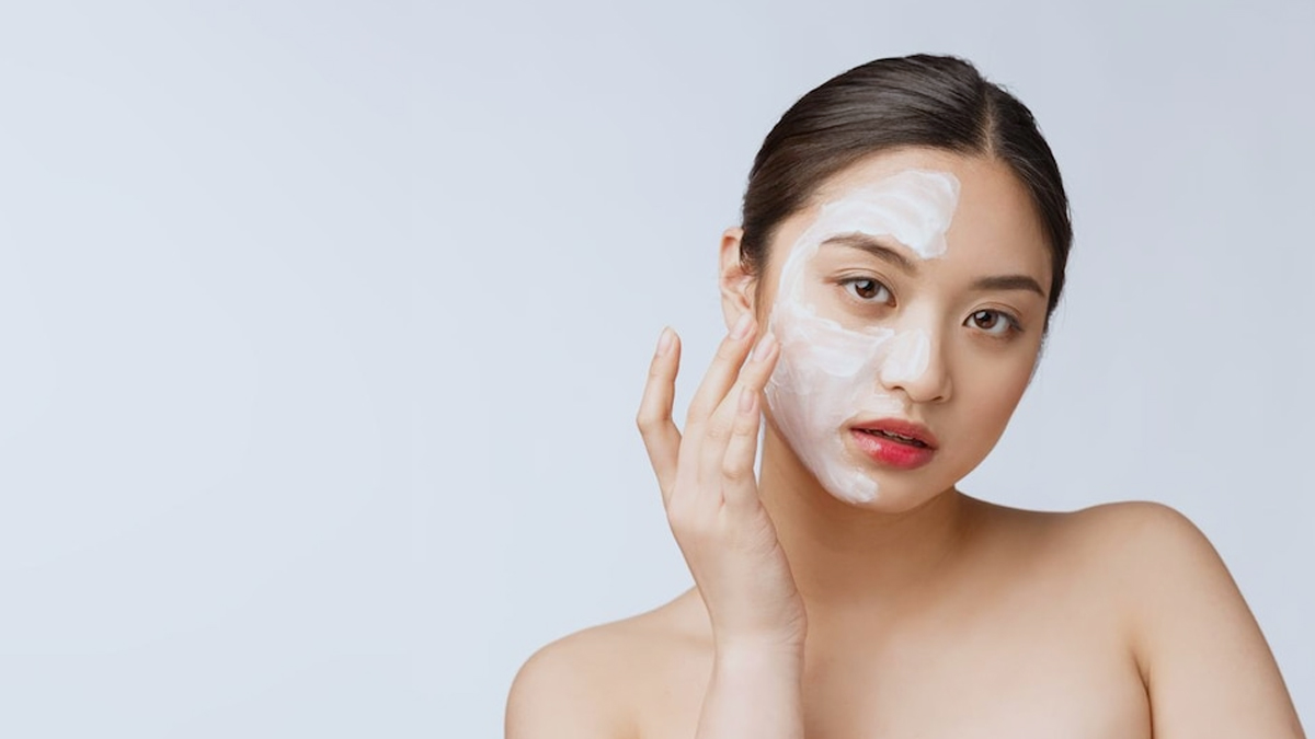 combination skin care with curd