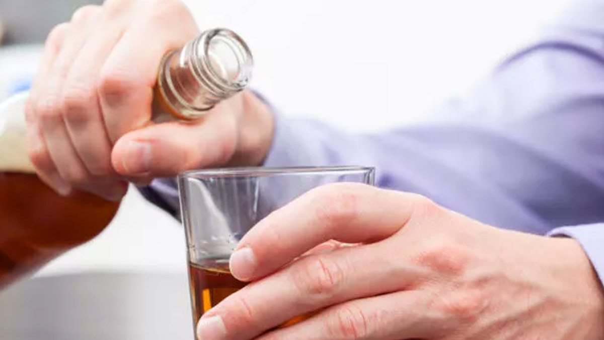 drinking problems on body